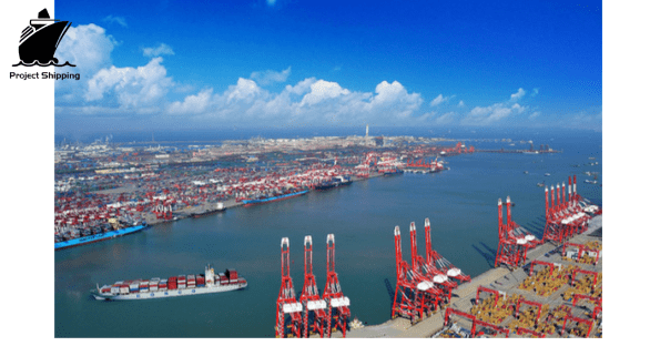 Cảng Thanh Đảo là trung tâm quan trọng về lĩnh vực giao thông vận tải biển và thương mại quốc tế ở Trung Quốc
