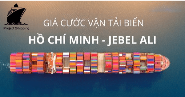 Cập nhật mới nhất cước vận tải biển từ Hồ Chí Minh đi cảng Jebel Ali năm 2022