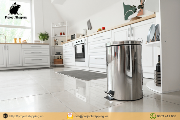 Quy trình thực hiện thủ tục nhập khẩu thùng rác