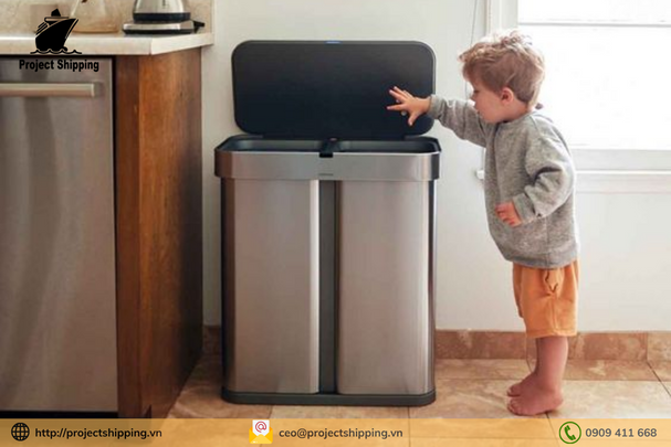 Quy trình thực hiện thủ tục nhập khẩu thùng rác