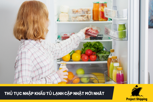 Thủ Tục Nhập Khẩu Tủ Lạnh Cập Nhật Mới Nhất