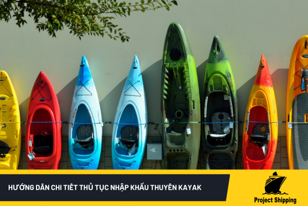 Hướng dẫn chi tiết thủ tục nhập khẩu thuyền kayak