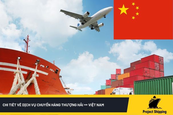 Chi tiết về dịch vụ chuyển hàng Thượng Hải ↔ Việt Nam