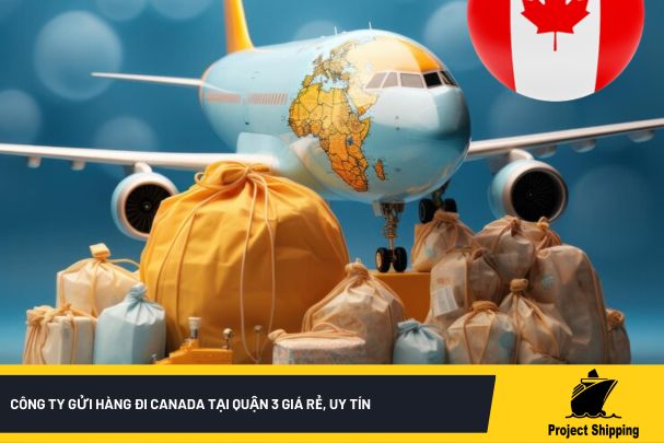 Công ty gửi hàng đi Canada tại Quận 3 giá rẻ, uy tín