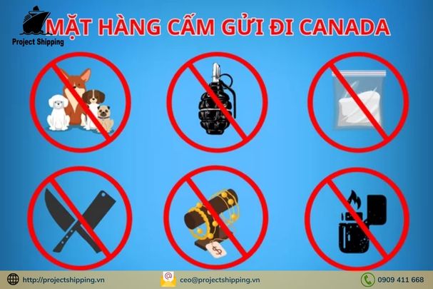 Tìm hiểu những mặt hàng nào được gửi đi canada