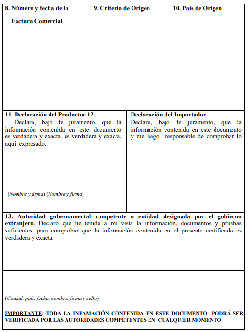 Chi tiết thông tin về CO Form Venezuela bạn cần phải biết