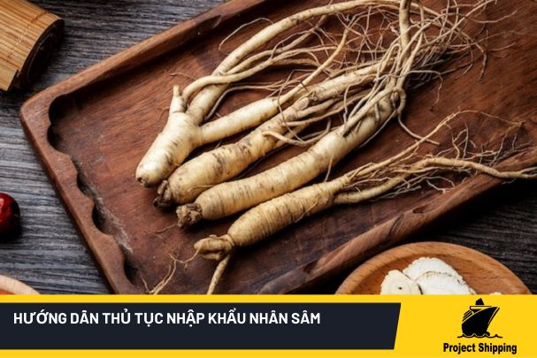 Thủ tục nhập khẩu nhân xâm