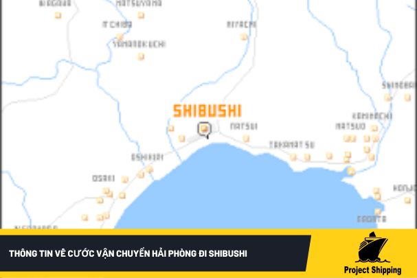 Thông tin về cước vận chuyển Hải Phòng đi Shibushi