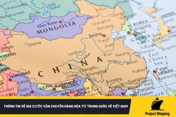 Thông tin về giá cước vận chuyển hàng hóa từ Trung Quốc về Việt Nam