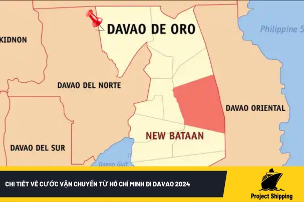 Chi tiết về cước vận chuyển từ Hồ Chí Minh đi Davao 2024