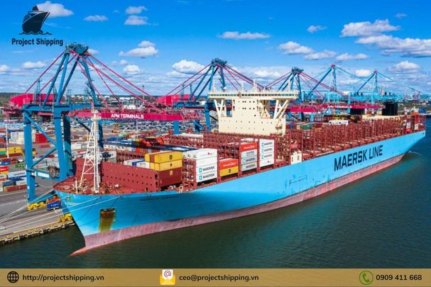 Thông tin chi tiết về hãng tàu MAERSK lớn hàng đầu thế giới
