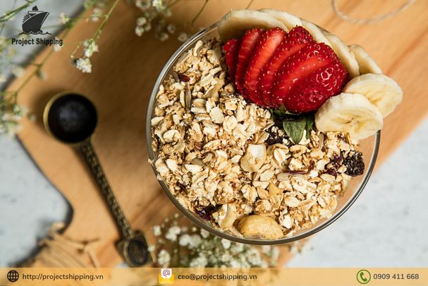 Dịch vụ vận chuyển Granola đi Hàn Quốc nhanh chóng, tiết kiệm