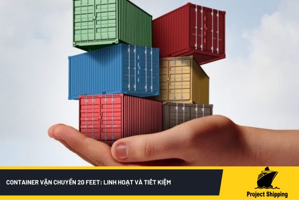 Container vận chuyển 20 feet: Linh hoạt và Tiết kiệm