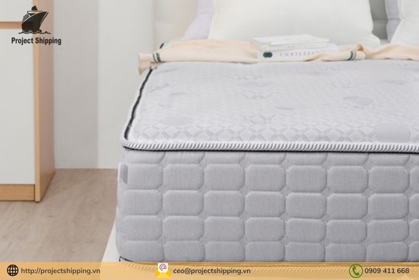 Thời gian gửi nệm của Sông Hồng đi Mỹ mất bao lâu?