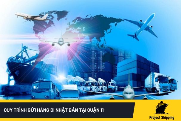 Quy trình gửi hàng đi Nhật Bản tại quận 11