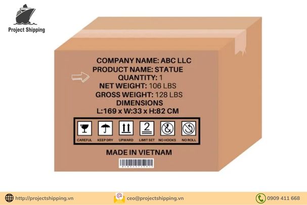 Shipping mark là gì? Toàn bộ thông tin chi tiết về Shipping mark