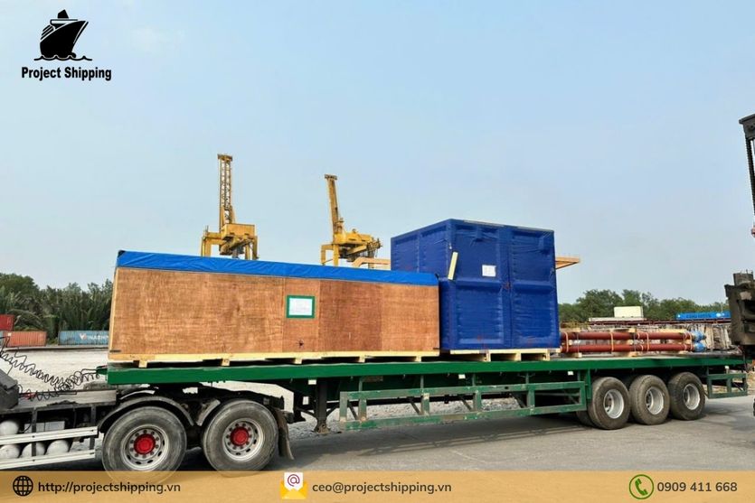 Những mặt hàng mà Project Shipping vận chuyển quá khổ quá tải