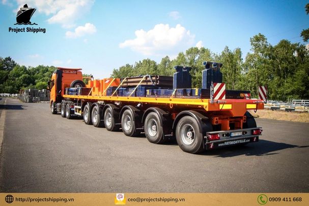 Project Shipping chuyên cung cấp các dịch vụ vận chuyển quá tải quá khổ