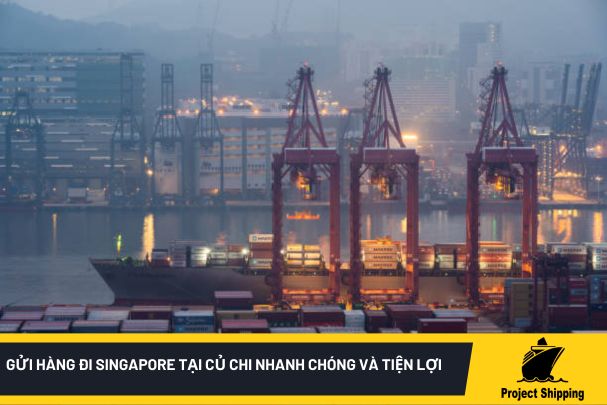 Gửi hàng đi Singapore tại Củ Chi nhanh chóng và tiện lợi