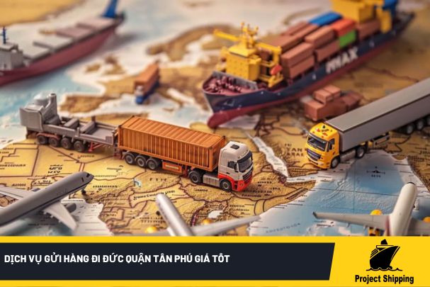 Dịch vụ gửi hàng đi Đức quận Tân Phú giá tốt