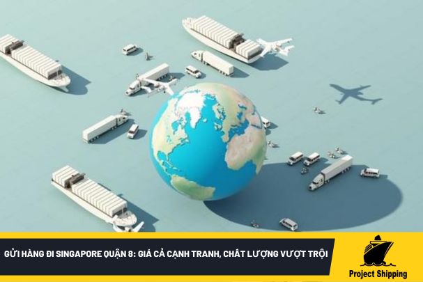 Gửi hàng đi Singapore quận 8: giá cả cạnh tranh, chất lượng vượt trội