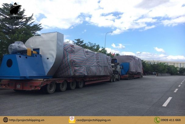Các phương tiện chuyên dụng vận chuyển hàng quá khổ quá tải