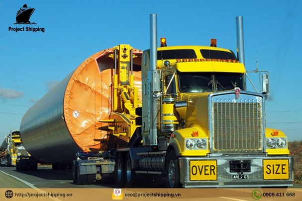 Project Shipping chuyên vận chuyển quá khổ quá tải tại Hà Tĩnh
