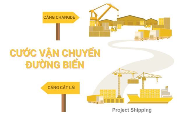 Cước vận chuyển đường biển từ Cảng Cát Lái đến Cảng Changde