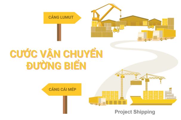 Cước vận chuyển đường biển từ Cảng Cái Mép đến Cảng Lumut