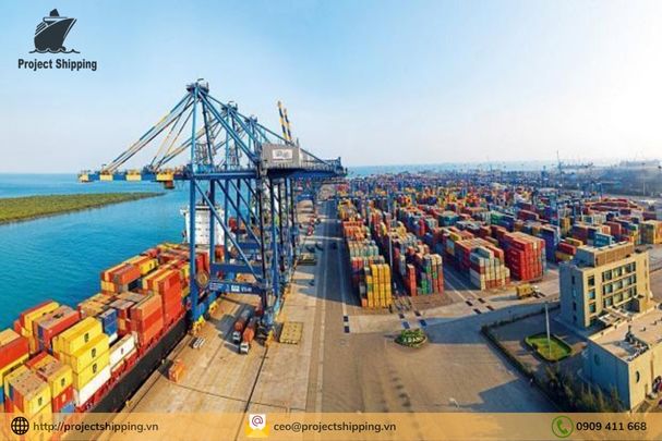 Dịch vụ vận chuyển hàng từ Cảng Cát Lái đến Cảng Jiujiang - Trung Quốc của Project Shipping