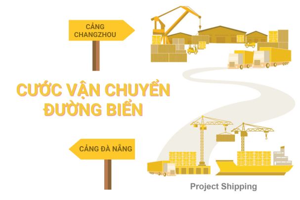 Cước vận chuyển đường biển từ Cảng Đà Nẵng đến Cảng Changzhou