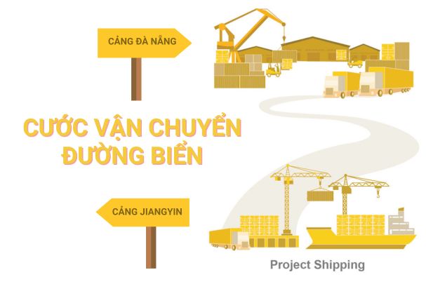 Cước vận chuyển đường biển từ Cảng Jiangyin đến Cảng Đà Nẵng