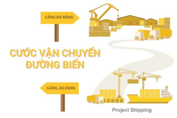 Cước vận chuyển đường biển từ Cảng Jiujiang đến Cảng Đà Nẵng
