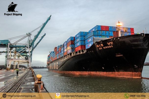 Cước vận chuyển đường biển từ Cảng Fangcheng đến Cảng Đà Nẵng