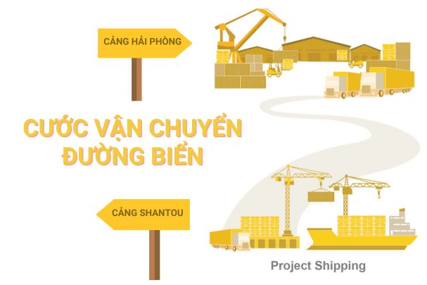 Cước vận chuyển đường biển từ Cảng Shantou đến Cảng Hải Phòng