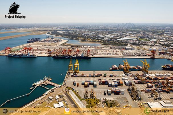 Cước vận chuyển đường biển từ Cảng Hải Phòng đến Cảng Sydney