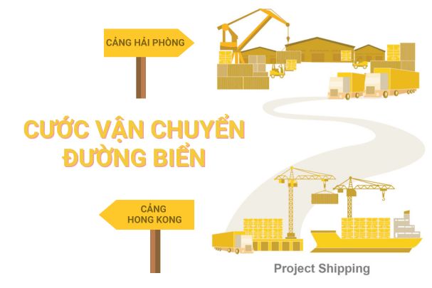 Cước vận chuyển đường biển từ Cảng Hong Kong đến Cảng Hải Phòng