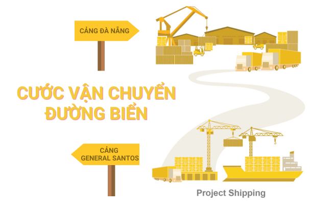 Cước vận chuyển đường biển từ Cảng General Santos đến Cảng Đà Nẵng