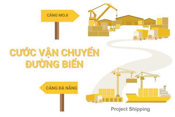 Cước vận chuyển đường biển từ Cảng Đà Nẵng đến Cảng Moji