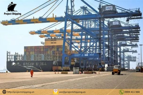 Cước vận chuyển đường biển từ Cảng Hải Phòng đến Cảng Nhava Sheva