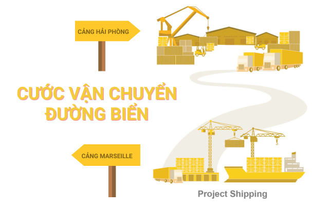 Cước vận chuyển đường biển từ Cảng Marseille đến Cảng Hải Phòng
