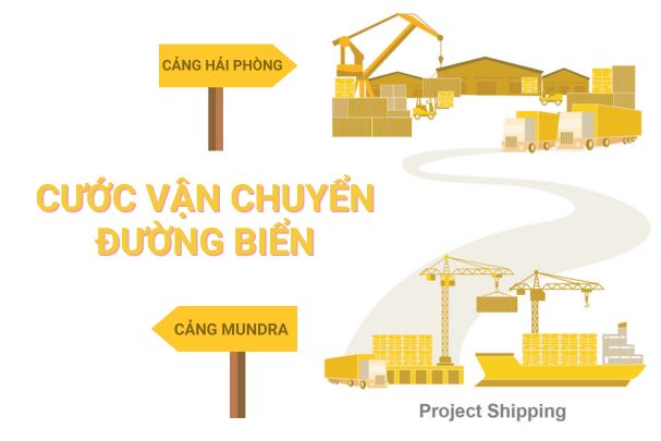 Cước vận chuyển đường biển từ Cảng Mundra đến Cảng Hải Phòng