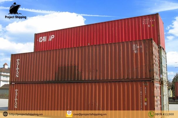 Các loại container – kích thước và khối lượng