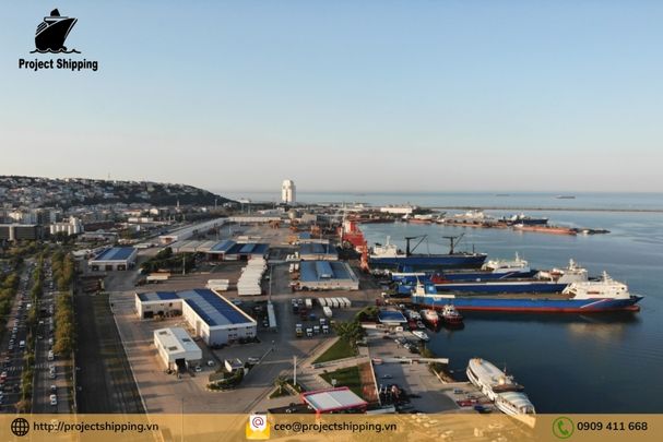 Cước vận chuyển đường biển từ Cảng Cát Lái đến Cảng Antalya 