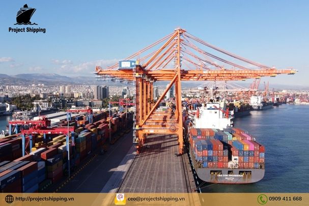 Cước vận chuyển đường biển từ Cảng Cát Lái đến Cảng Mersin 