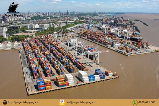 Cước vận chuyển đường biển từ cảng Comodoro Rivadavia đến Cảng Cát Lái