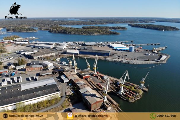 Cước vận chuyển đường biển từ Cảng Hải Phòng đến Cảng Hamina 