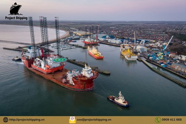 Cước vận chuyển đường biển từ Cảng Hải Phòng đến Cảng IMMINGHAM