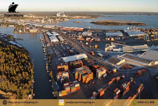 Cước vận chuyển đường biển từ Cảng Hải Phòng đến Cảng Kokkola