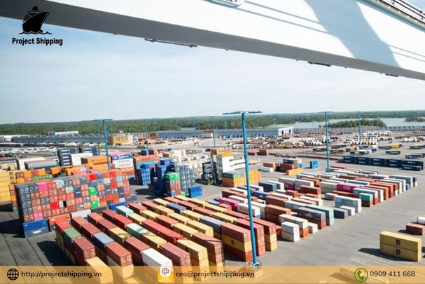 Cước vận chuyển đường biển từ Cảng Hải Phòng đến Cảng Kotka 